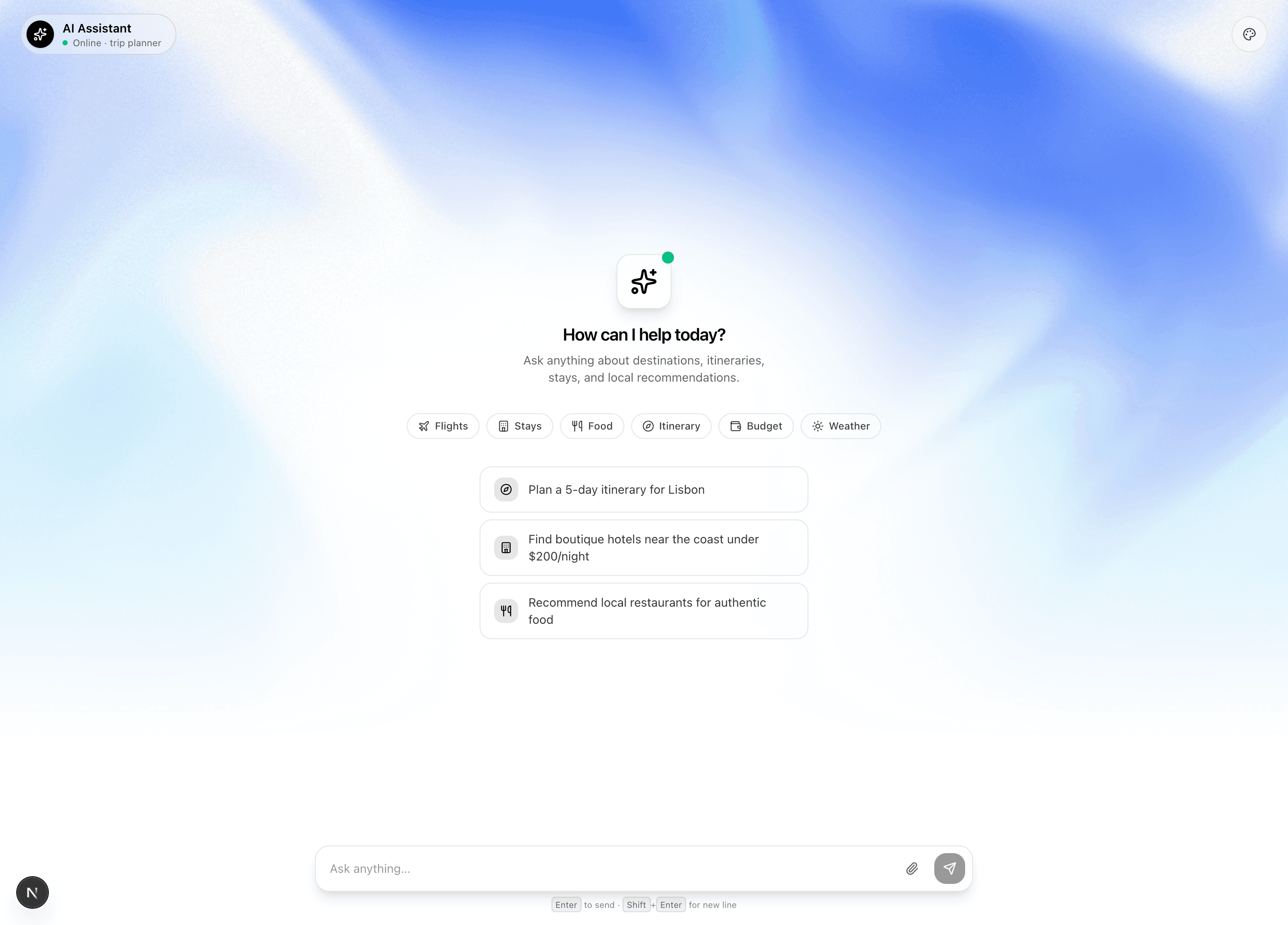 GradFlow - WebGL Gradient Backgrounds